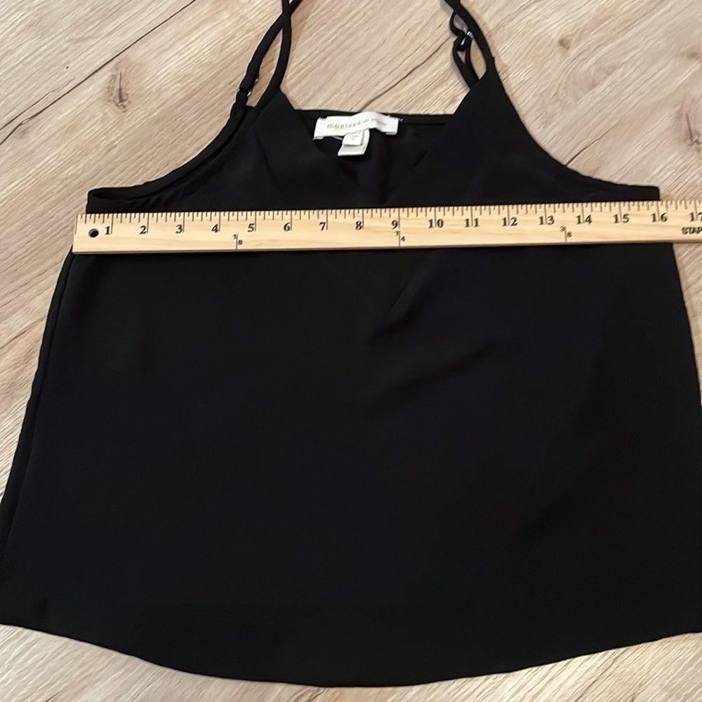 Monteau Los Angeles, women’s black camisole. Size S. NWT - Picture 4 of 5